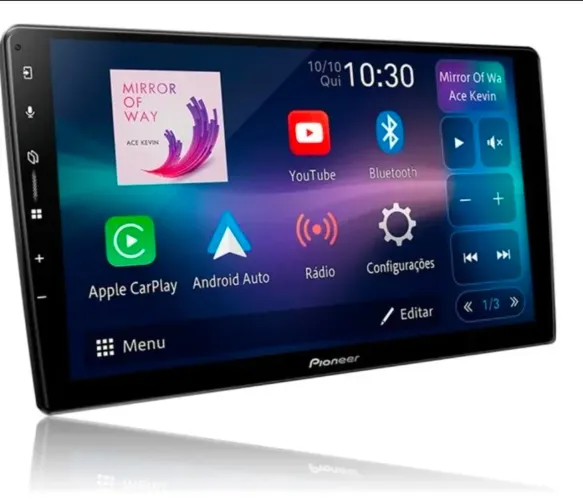 Central Multimídia Pioneer Dmh-ap6650bt Carplay Android