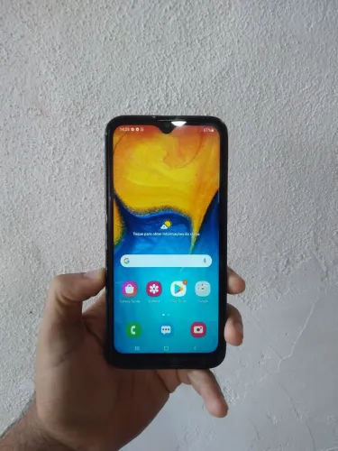 Samsung Galaxy a20 funcionando perfeitamente!