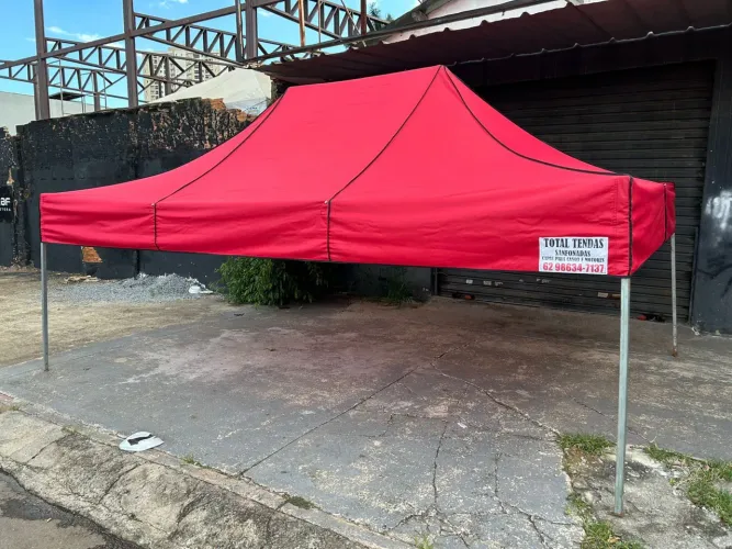 Tenda 4,5x3 lona PVC
