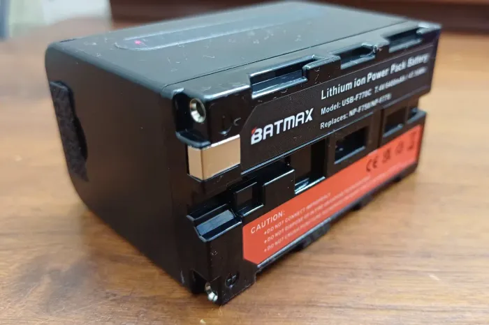 Bateria Np-750 Sony <br>Bateria Sony NP-F750 /F770 Batmax 5200mAh 7.2v