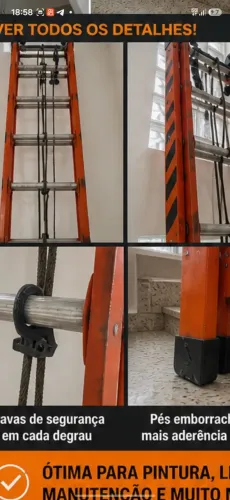Escada extensível 