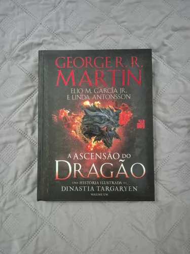 Livro A ascensão do dragão game of thrones