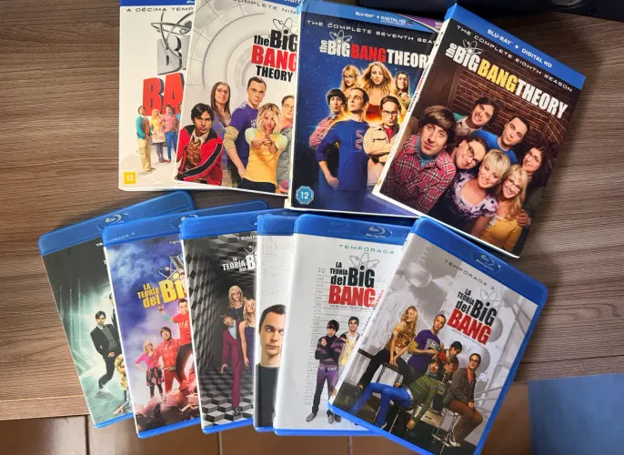 Coleção Bluray The Big Bang Theory - 1° a 10° Temporada