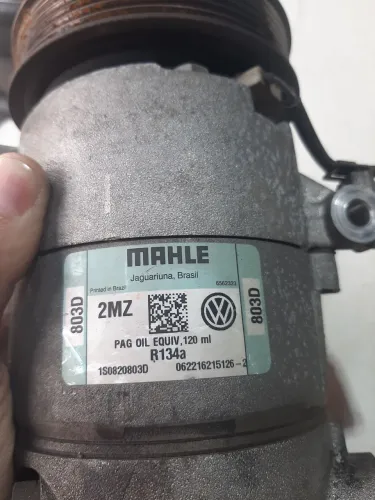 Compressor de ar condicionado Gol / up / Fox / voyage  1.0 3cc 2017 / 22 