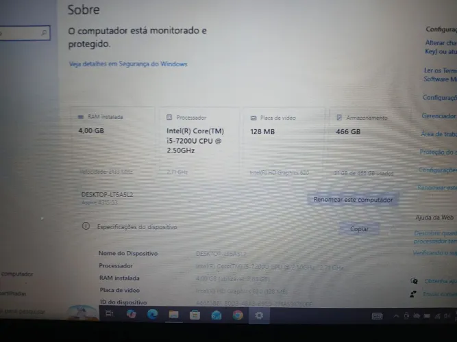 Notebook acer Aspire 3