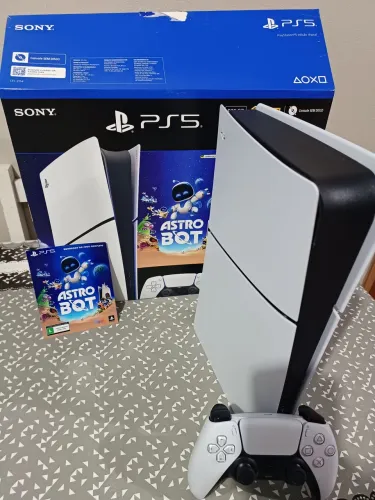 PlayStation 5 slim + Jogo + NF