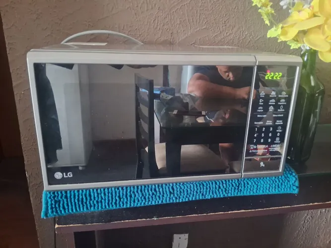 Microondas LG Espelhado Pintura inox 30 litros ( Funcionando perfeitamente)