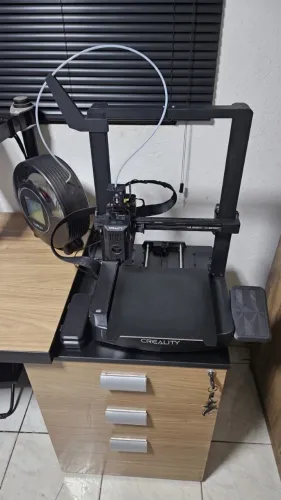 Impressora 3D Creality Ender 3 V3 KE 500mm/s + hotend cerâmico + ADXL345 + secadora