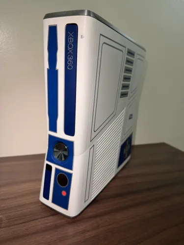 VIDEO GAME - CONSOLE XBOX 360 SLIM - EDIÇÃO LIMITADA STAR WARS