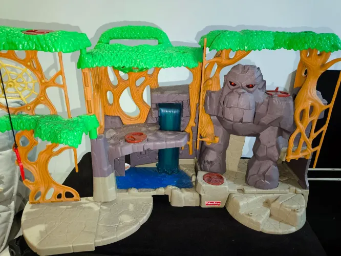 Montanha do Gorila Imaginext Fisher-Price Original ? Caverna do Gorila