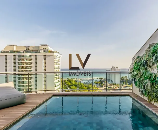 Cobertura Duplex à Venda no Golden Green 460m² 4 Suítes Barra da Tijuca