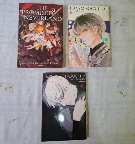 Mangás diversos/usados