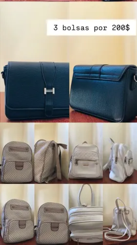 3 bolsas por 150$