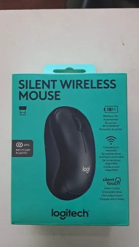 Mouse Wireless Silent - Ultra Silencioso e Sem Fio (Conforto Premium)