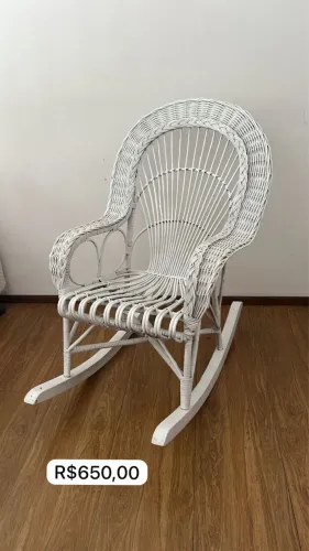 Cadeira de vime