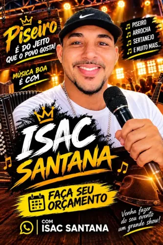Shows eventos com Isac Santana