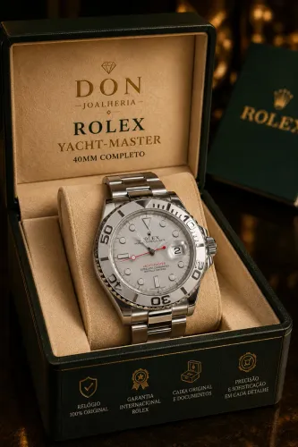 Relógio Rolex Yacht Master Original completo 