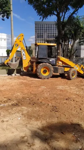 Bob cat retro escavadeira 