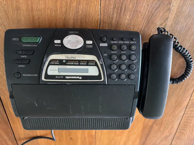 Fax antigo, não testei
