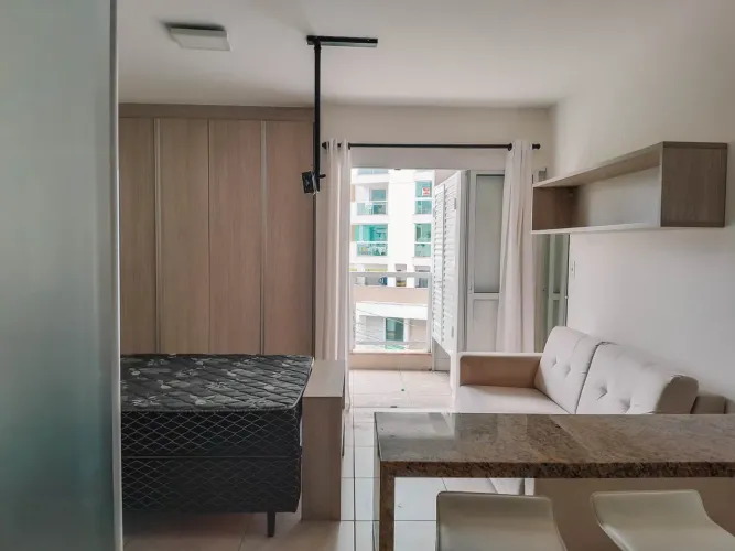 Studio mobiliado e pronto para locação