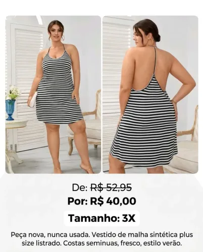 Vestido plus size