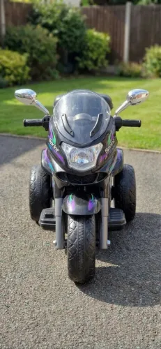 Moto Infantil, Elétrica, Sprint Turbo, 12V, 35 kg, Preta, Biemme