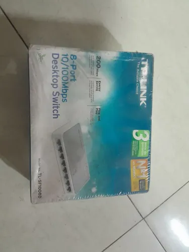 Switch tp-link 8 portas 10/100 Mbps Novo