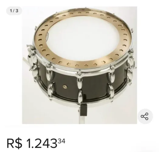 Efeito Sabian hoop crash p caixa 