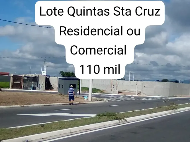 Lote  comercial Quintas Santa Cruz
