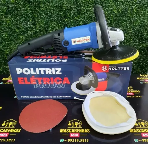 Politriz Lixadeira Profissional 7Pol. " 1400W Cod: 051