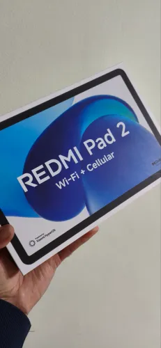Tablet Redmi Pad 2 Com entrada para chip 4G