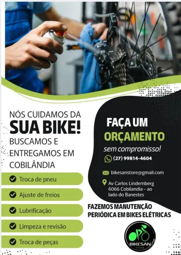 Manutenção Preventiva nas Bikes Elétricas 