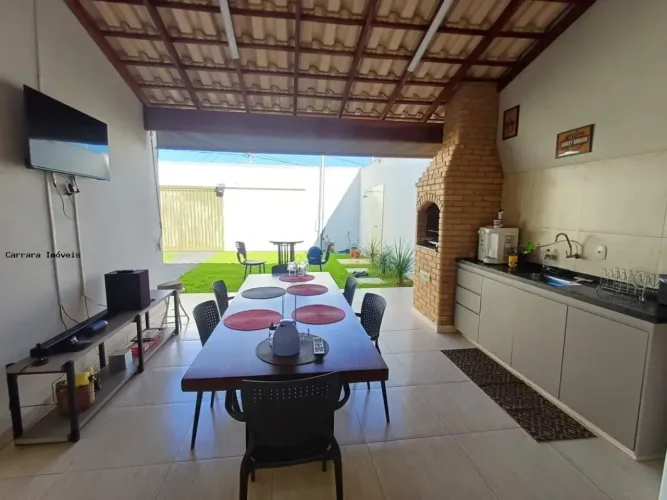 Casa para Venda em Uberlândia, Nova Uberlândia, 3 dormitórios, 1 suíte, 2 banheiros