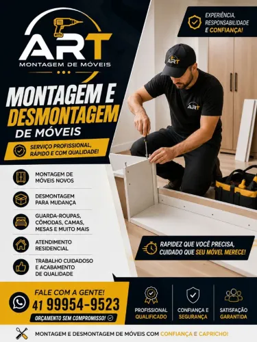 montagem e desmontagem de móveis