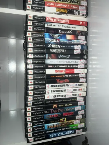 Games ps2 black label! Faço plataforma.