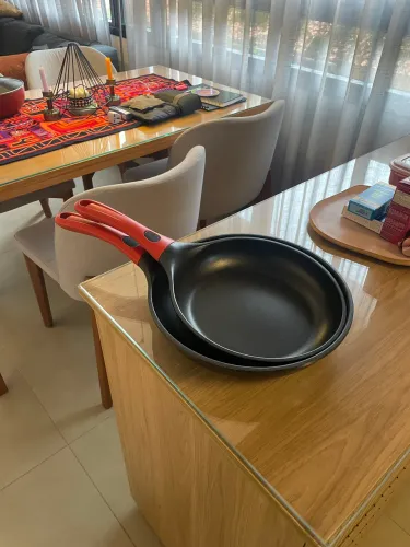 Conjunto De Frigideiras Alumínio Fundido Carrefour Com 2 Peças