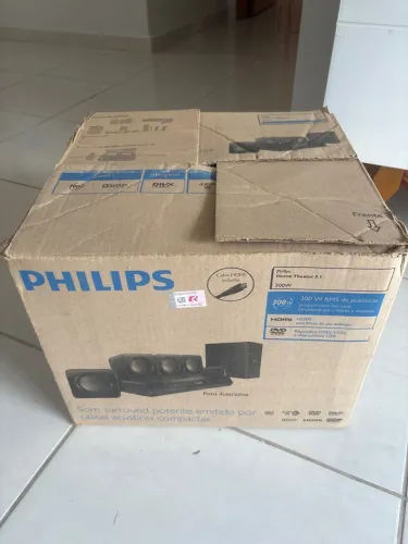 Home theater 5.1 Philips 300 W RMS