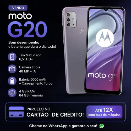 Celular moto g20