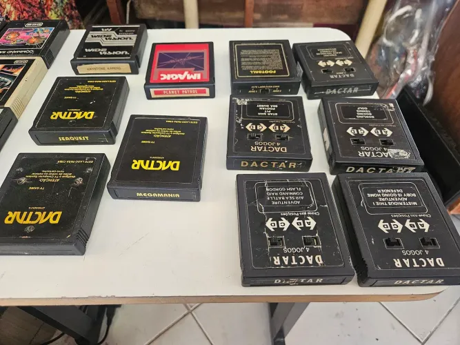 Cartuchos (19) vídeo game Atari Dactar 