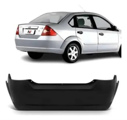 Parachoque traseiro NOVO Ford fiesta sedan, de 2003 a 2010