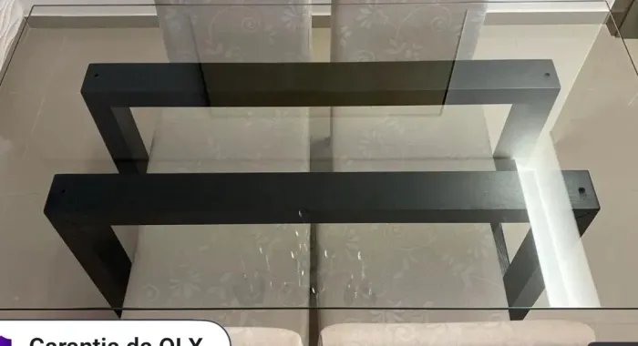 Tampa de vidro - MESA 1,60 X 0,90