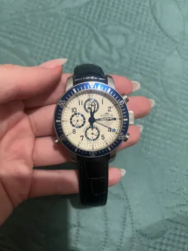 Relógio Fortis Chronograph Automático - Elegância e Precisão Suíça
