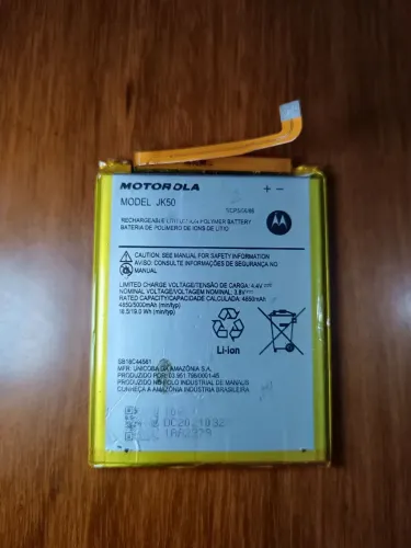 Bateria Modelo JK50 Original Motorola Moto E7 Plus