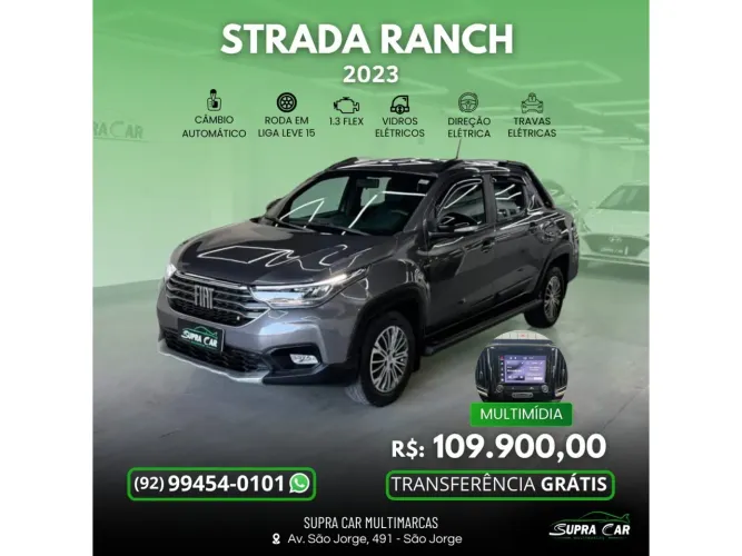 Fiat Strada Ranch 1.3 Flex 8V CD Aut. 2023
