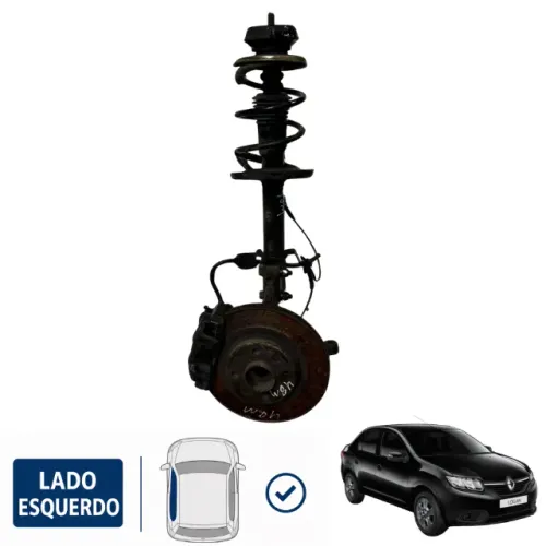 Torre Suspensão Telescópio esquerdo Sandero/Logan 2015 a 2021