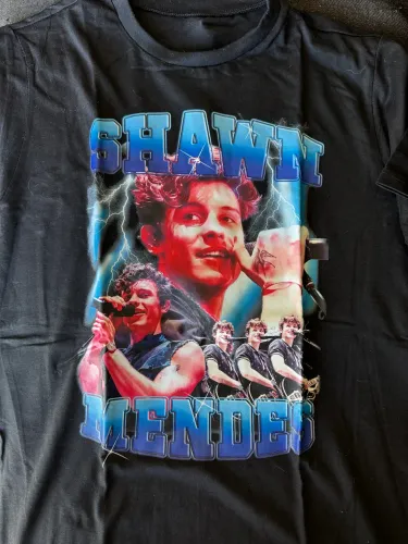 Camiseta Shawn Mendes nunca usada - tamanho M