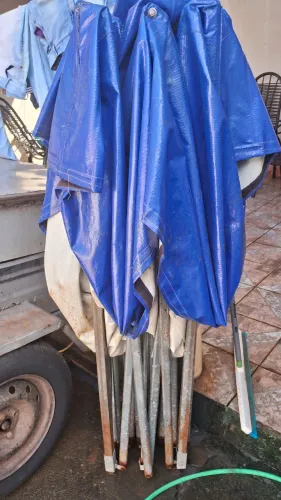 Tenda azul 