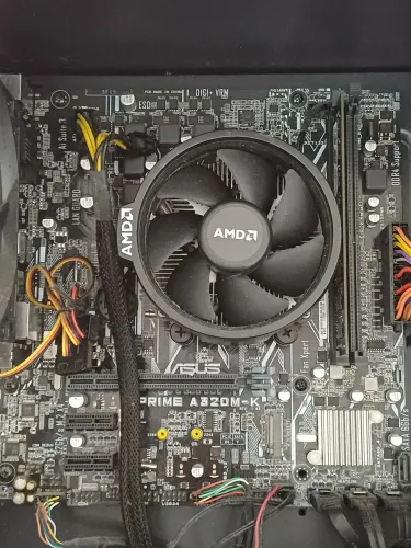 Kit placa mãe asus prime A320M-K 