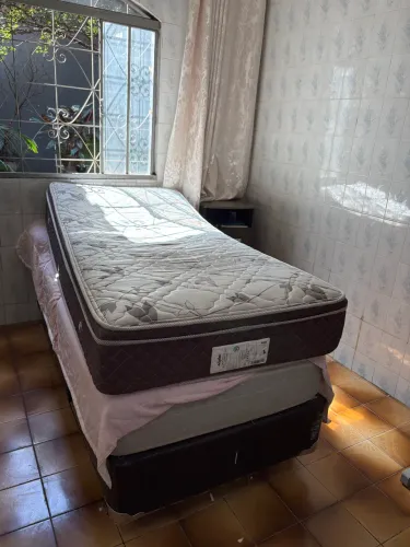 Cama box solteiro - 2 Colchões 