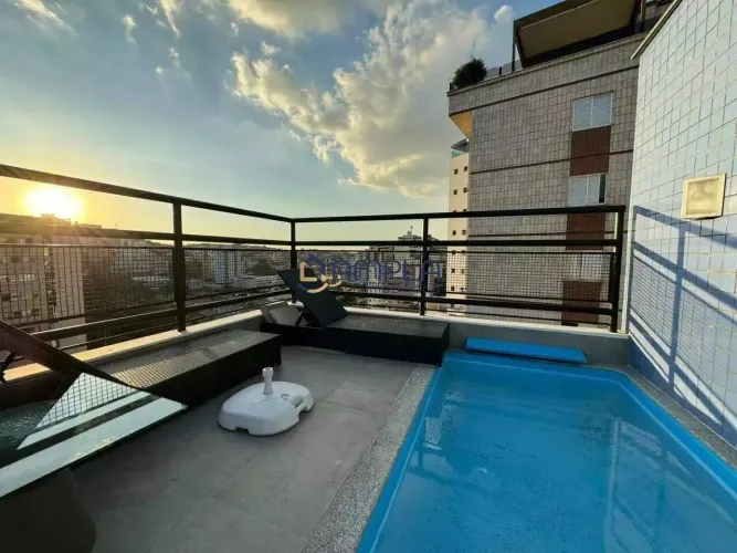 Cobertura para aluguel, 3 quartos, 1 suíte, 2 vagas, Buritis - Belo Horizonte/MG